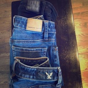 3 pair of American Eagle Skinny Jeans